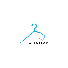 Laundry logo design template