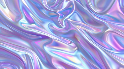 Ethereal iridescent wavy texture backdrop