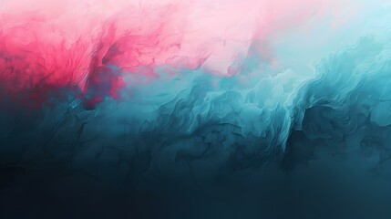 Fototapeta premium Gradient medium turquoise to midnight blue backdrop