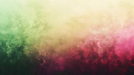 Fototapeta premium Gradient green to olive abstract shades banner