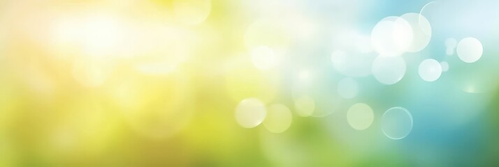 Abstract Blurred Background with Bright Lights