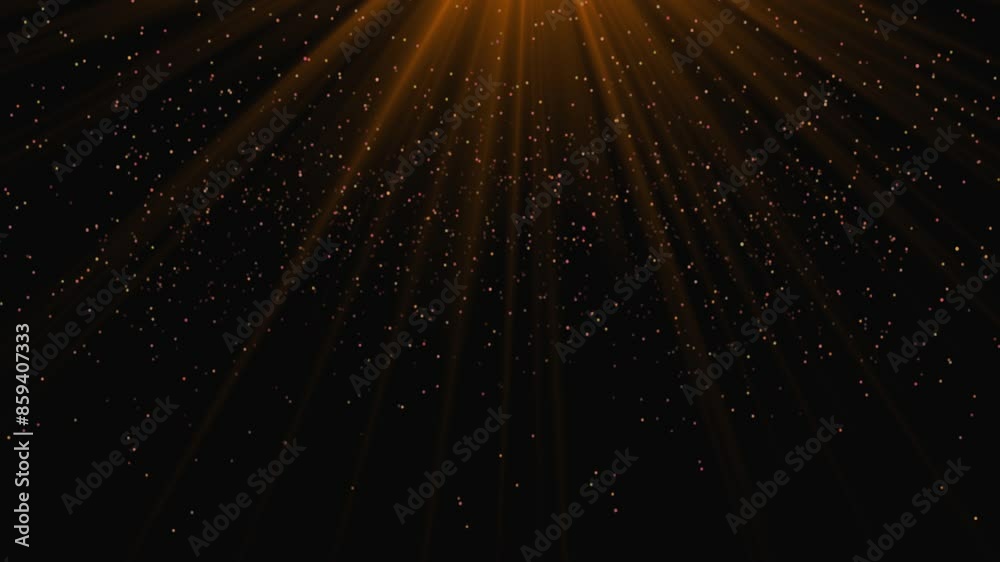 Wall mural digital tunnel of cyberspace with particles and lighting, technology motion in a cyber space. stream