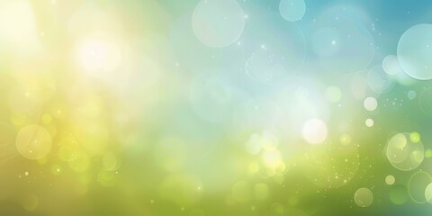 Fototapeta premium Abstract Blurred Background with Bokeh Lights