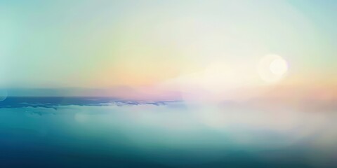 Obraz premium Dreamy Sunset Cloudscape