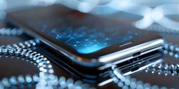 Mobile technology in wireless data network connection technology for mobile devices. Concept Wireless Data Networks, Mobile Technology, Mobile Devices, Data Connections