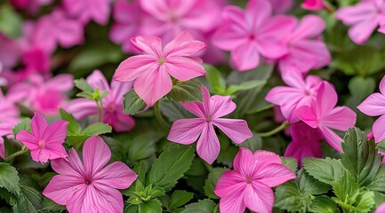 pink flowers in the garden