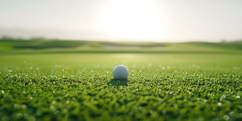 Golf course designed specifically for practicing and perfecting golf ball shots. Concept Golf Course, Practice Shots, Golf Ball, Perfecting, Design