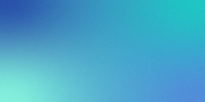 Ombre Blue noise with grainy gradient. Pastel luxury blue gradient foil shimmer background. Grainy glowing blue light on dark backdrop noise. Textured with rough grain, noise, and bright spots.
