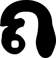 Halloween Thai font vector shape, Halloween font, Scary creepy alphabet, Dirty Letters, Curve font