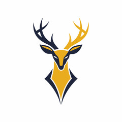 Elegant Deer Logo Design &ndash; Modern Wildlife Symbol for Branding and Identity