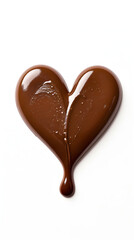 Obraz premium love chocolate splash
