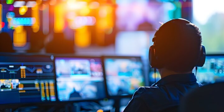 NOC technicians monitor network traffic troubleshoot issues and ensure network performance. Concept NOC Technicians, Network Monitoring, Troubleshooting, Network Performance, IT Support