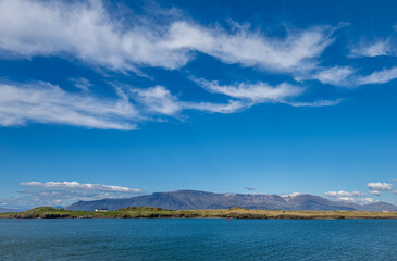 Snow Glacier Mountains and Clouds