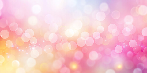 abstract background with bokeh