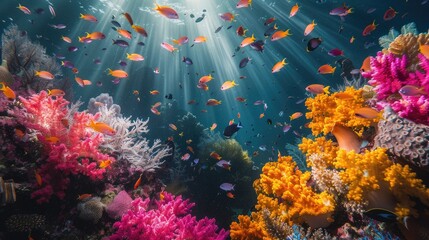 tropical coral reef