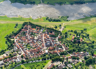 Dömitz, Mecklenburg Vorpommern, Luftbild