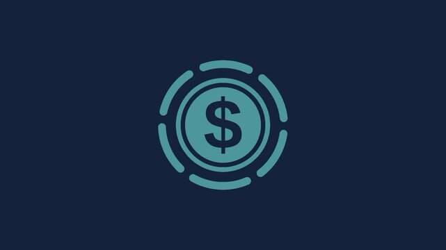 business animation of achievements and targets