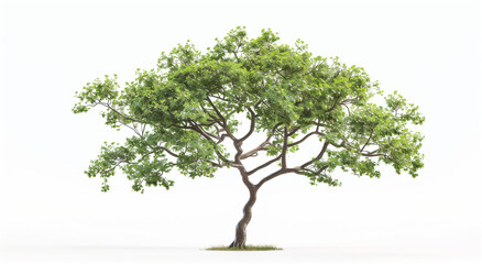 Obraz premium Rain tree isolated on transparent background
