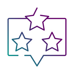 Fototapeta premium Rating icon