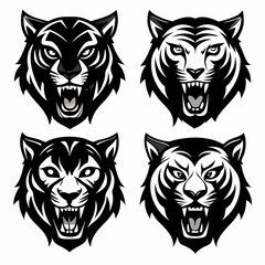 tiger head tattoo