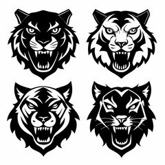 head of a tiger