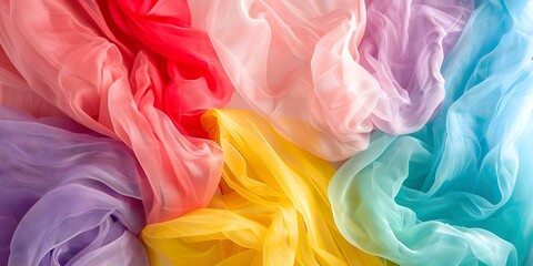 Transforming Recycled Plastic Bottles into Colorful Polyester Fabric for Vibrant Clothing Designs. Concept Sustainable Fashion, Recycling Plastic, Polyester Fabric, Clothing Design, Colorful Designs