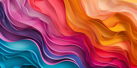 Obraz premium Very colorful full screen background of paper