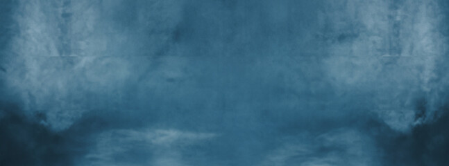 Dark Blue Cement Wall Background for Studio or Showroom