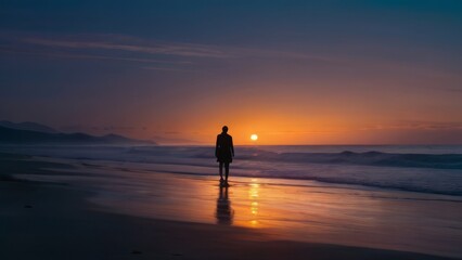 Ocean waves. Nature background.