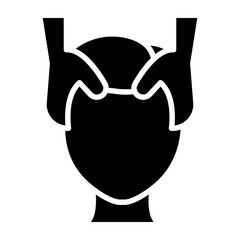 Massager Vector Glyph Icon