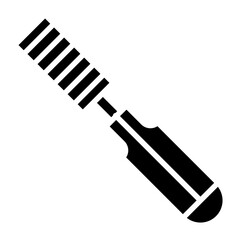 Chisel Vector Glyph Icon