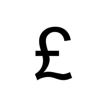 pound sterling coin icon vector illustration eps
