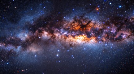 galaxy in space