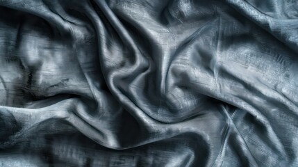 Obraz premium Moonstone Grey Abstract Texture with Gradient and Ombre Effects, Elegant and Modern Fabric Design with Sleek and Sophisticated Aesthetic