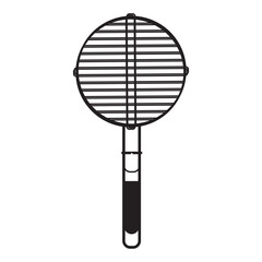 sausage fish grilling tool icon etc