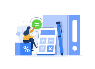 Audit process,Professionals evaluating financial records. Internal checks, third-party verifications, clear reports. Integrity, accuracy, transparency in finance