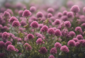 Obraz premium Imagine bush of flowers isolated on transparent background