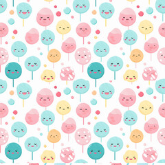 seamless pattern with balloon