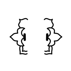 Naklejka premium flower sketch