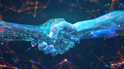 Digital Handshake in Cyberspace