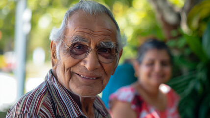 International Day of Older Persons with elderly people smiling and engaging in activities
