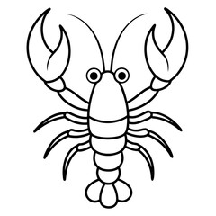 illustration of a cartoon crab