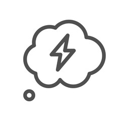 Marketing strategy related icon outline and linear vector.	
