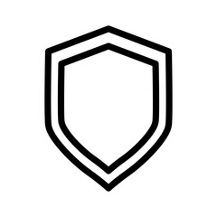 Security Shield Icon Perfect for Protection and Safety Measures