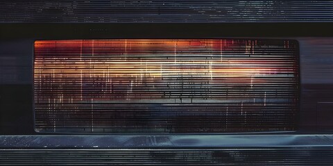 Retro Aesthetic Vintage VHS Scanlines or TV Static Noise Overlay. Concept Vintage Aesthetic, VHS Scanlines, TV Static Overlay, Retro Vibes, Nostalgic Feel