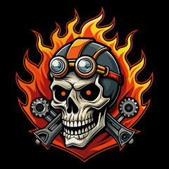 skull-head--harley-davidson-style--biker-logo-styl 