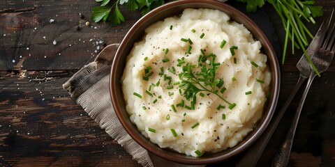 Traditional British Pub-Style Wallpaper with Sausage and Mashed Potato Pattern. Concept British Design, Pub Culture, Traditional Wallpaper, Food Pattern, Interior Decor