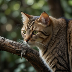 Beautiful cat image. Generative Ai