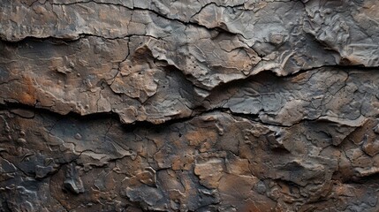 Background of a concrete wall with a dark brown texture