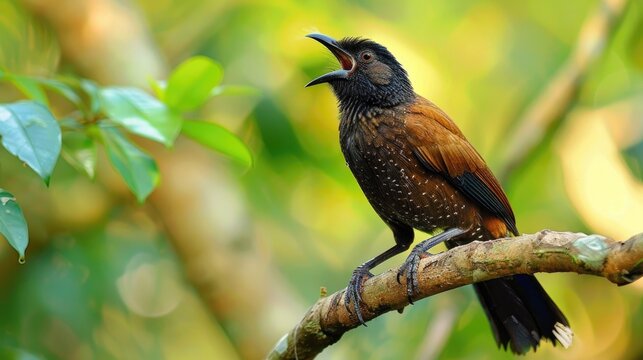 Birds known as kokila koel brown koel singing bird koyal
